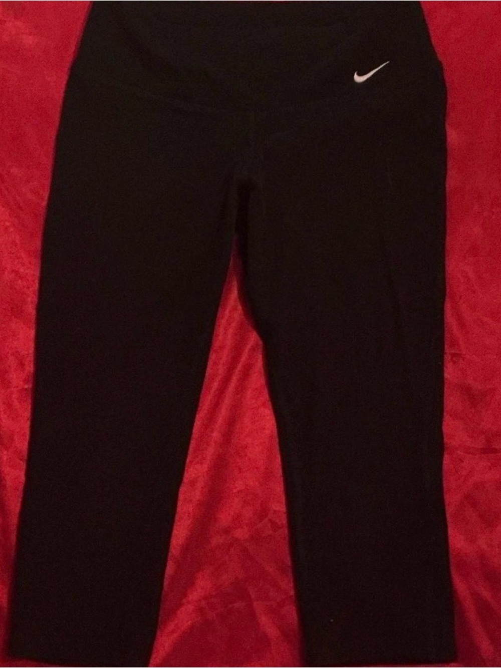 Nike Black Dri-FIT Performance Top with White Logo